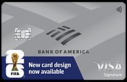 Bank of America® Unlimited Cash Rewards credit card for Students
